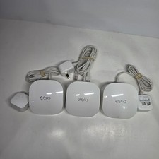 EERO 6 Dual-Band Mesh Wi-Fi System 1-router  2 extenders N010001/Q010001 