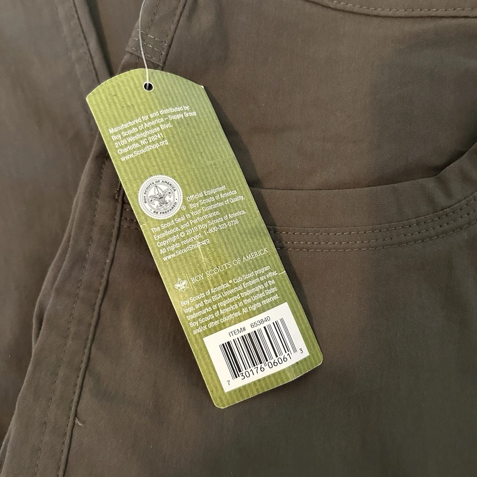 Boy Scouts of America Pants Men's Size 30 Olive Green Switchback Cargo - Image 4 of 4