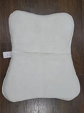 Crib Mattress Pad Sherpa Fleece Plush White NWOT