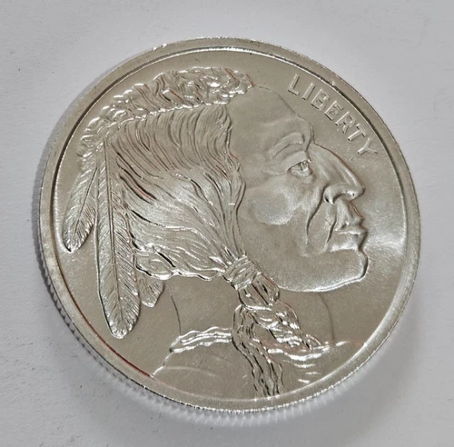 1 oz Silver Bullion BUFFALO & INDIAN