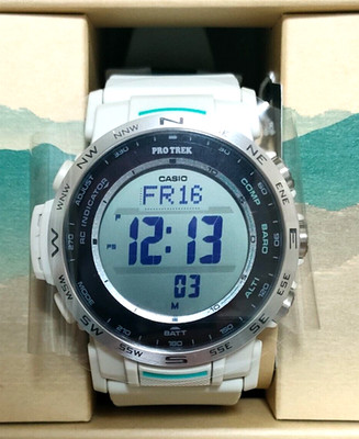 CASIO PRO TREK PRW-35-7JF Climber Dreifachsensor Digitale Solar-Armbanduhr...