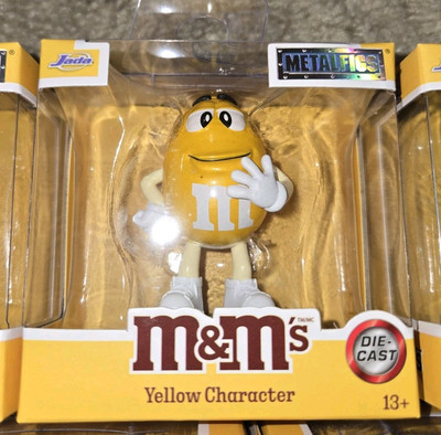 Jada Metalfigs M&M's 7 Piece Set Orange Yellow Green Red Blue