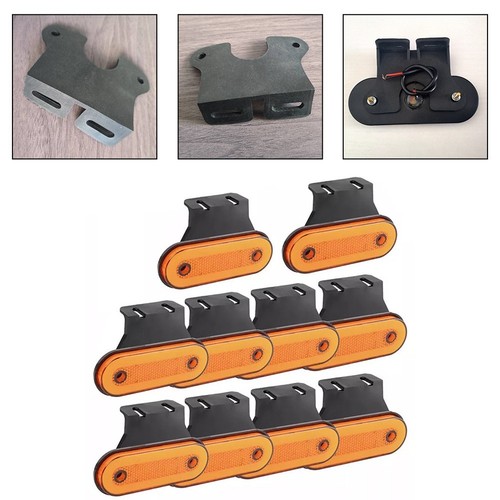 LED Marker Lights in Orange Color for Enhanced Road Safety on Vehicles - Picture 4 of 13