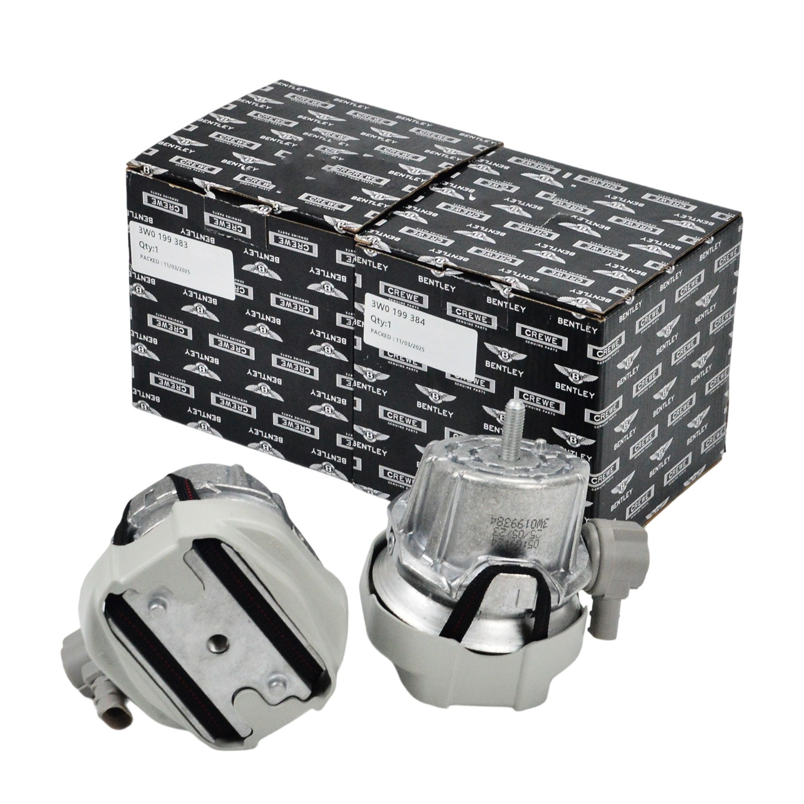 Bentley Continental GT 2011-2018 Right Engine mounts Set P/N 3W0199384