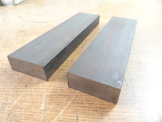 PIECES OF 4150 STEEL STOCK 1" x 2 1/2" x 10" LENGTHS 16LBS (#305)