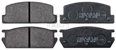 A.B.S. Bremsbelagsatz Scheibenbremse 36553 für MAZDA RX 1 SA SA22C