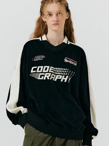Codegraphy Unisex Racing Velour Collar Jersey Size M - product listing photo