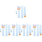 5 Sets Self-adhesive Height Ruler Wall Decal Animal Design Sticker Kids Height