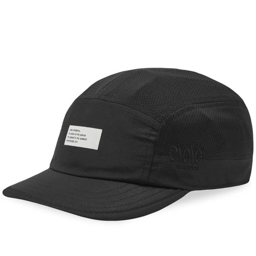 Ciele Athletics ALZCap SC Label Coolwick 5-Panel Running Cycling Hat Cap Black