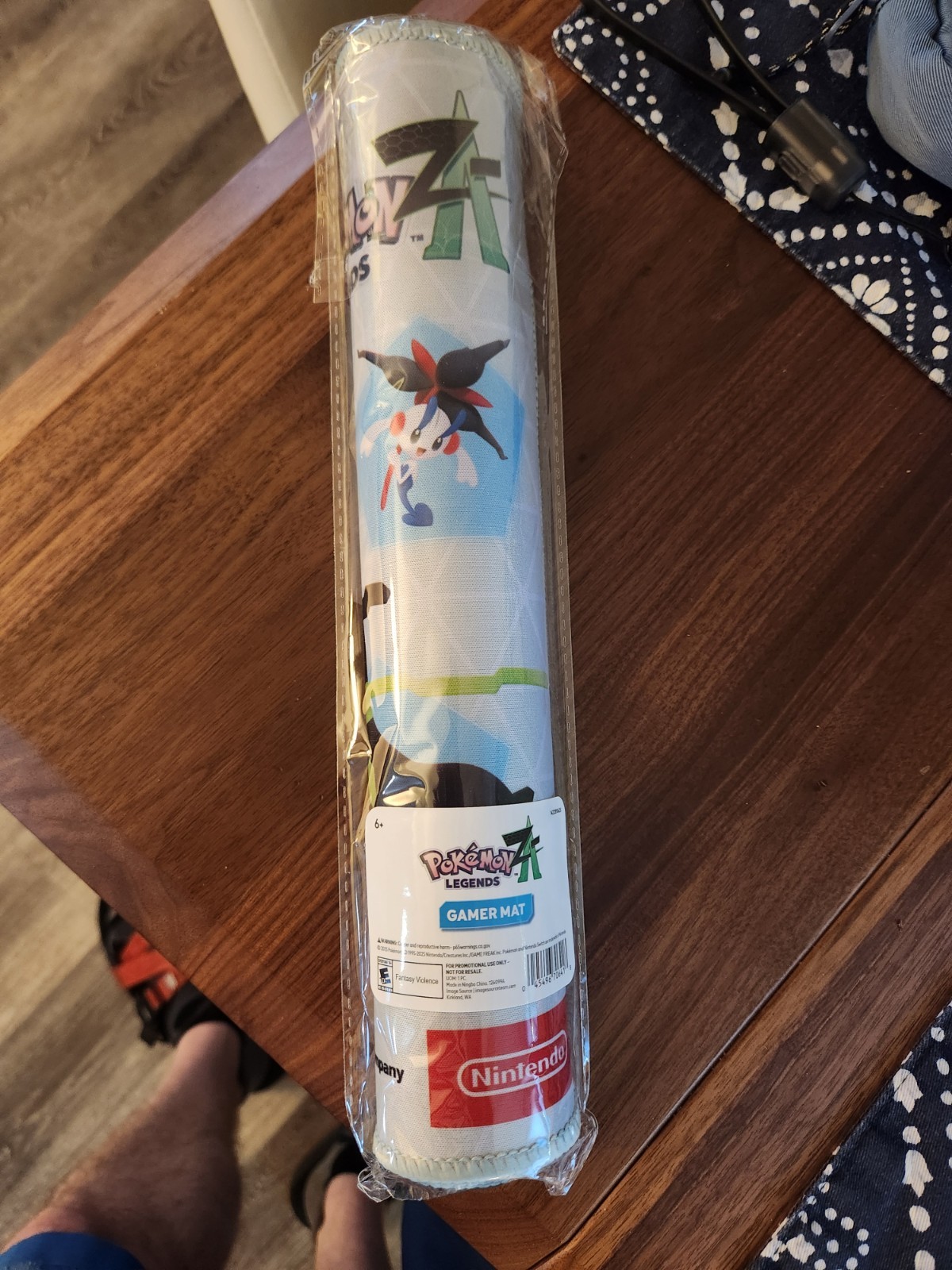 Alfombrilla para jugador Pokemon Legends ZA - Bono de pedido anticipado exclusivo de Best Buy