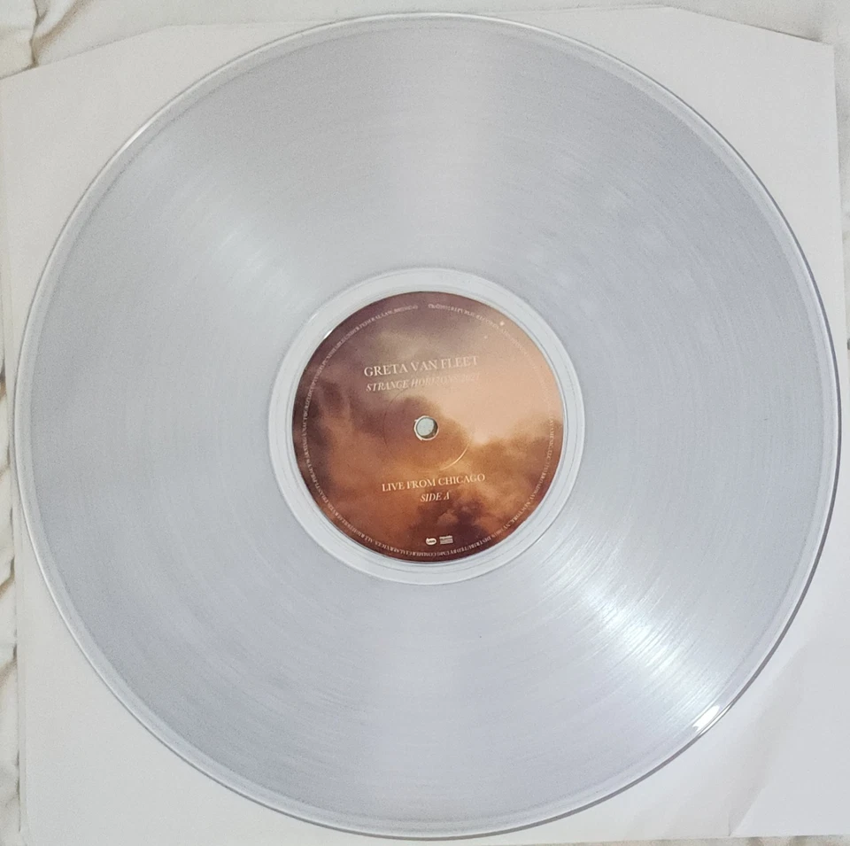 Greta Van Fleet – Strange Horizons 2021: Live from Chicago Clear Vinyl 2LP Mint - Imagem 4 de 4