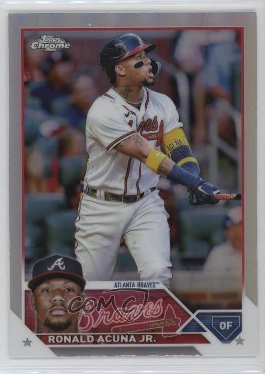 2023 Topps Chrome Refractor Ronald Acuna Jr Ronald Acuña Jr #39 1ek2