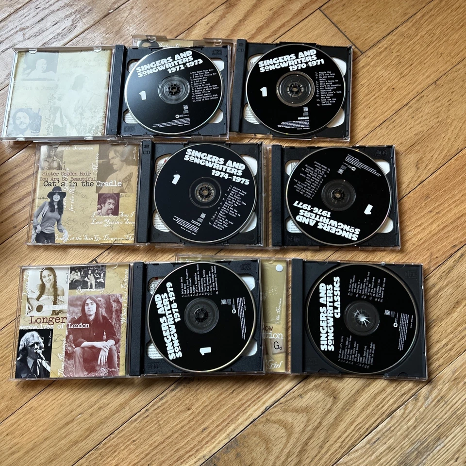 Singers and Songwriters 11 CD Set by Time Life Music 1970-1979 Various Artists — 第 3/4 张图片