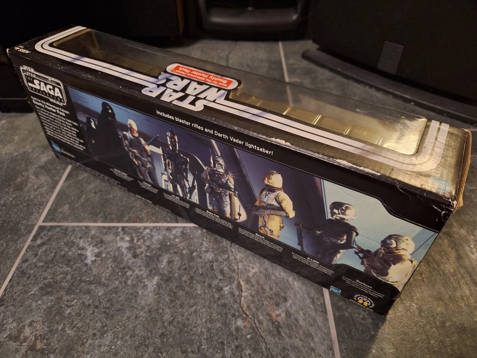 Star Wars Saga Collection Hunt For Millennium Falcon Bounty Hunter Pack PX Rare - Image 4 of 4