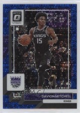 2022 Panini Donruss Optic Fast Break Blue Prizm 43/49 Davion Mitchell #124 1dm4