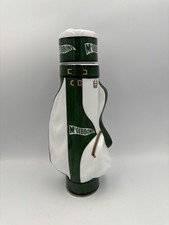 GREEN 700ml 70cl McGIBBON'S WHISKY DECANTER Golf Bag 11" 28cm Tall McGibbon