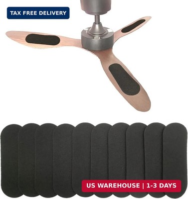 10 Pack Ceiling Fan Filters, Activated Coconut Charcoal Fan Blade Air Purifier P