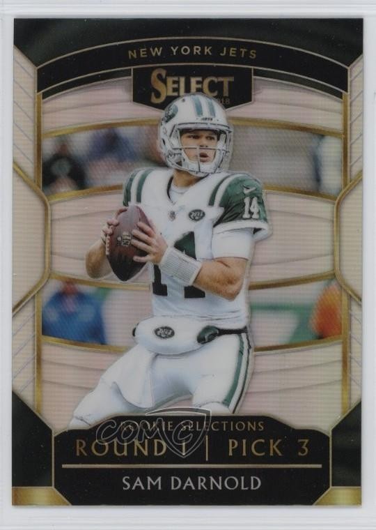 2018 Panini Select Rookie Selections Silver Prizm Sam Darnold #RS-3 0h6w