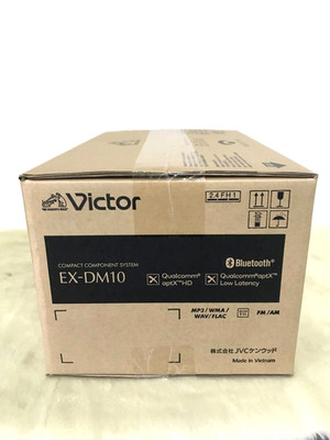 JVC Kenwood Victor EX-DM10 Wood Cone Compact Component System