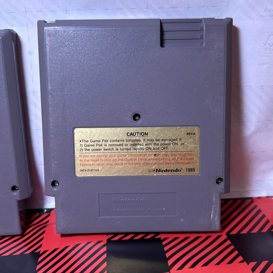 Double Dragon 1,2, Maniac Mansion, NES Nintendo Original Classic Authentic Games - Image 3 of 4