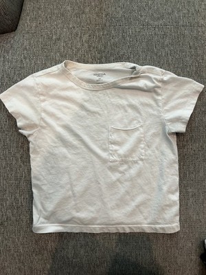 XS white girl kids t shirt