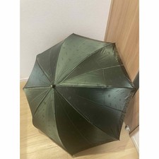 Folding Umbrella FENDI Zucca Logo Pattern Polyester Rain Umbrella with Cover