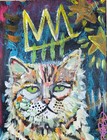 Fat Cat, 11x14”, Handmade, Signed By Artist, COA — photo 2