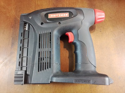 Craftsman 19.2V Cordless Nailer Stapler 315.115122 Bare Tool Only - Tested