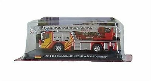 Amercom Fire Trucks 1:72 German Iveco Drehleiter DKL 23 12n.B.CS 2003 ACSF12 - Image 2 of 2