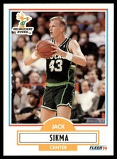 1990-91 Fleer Jack Sikma Milwaukee Bucks #110