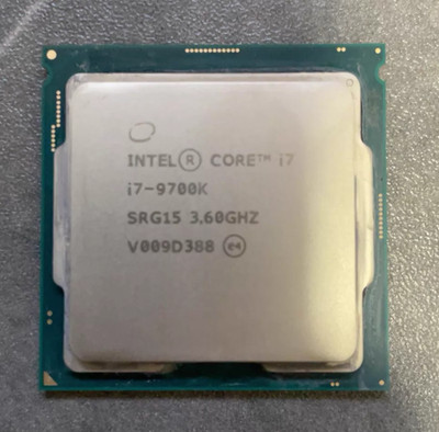 Intel 9th Gen Core i7-9700K 3.6GHz (Turbo 4.9GHz) 8-Core 12M LGA1151