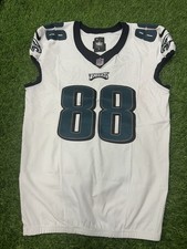 Dallas Goedert Philadelphia Eagles Game Used Worn Jersey 10/8/23 117 Yards TD
