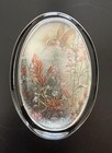 John Derian Company Inc. Glass Paperweight w/ Decoupage Of Hummingbird & Flowers — photo 2