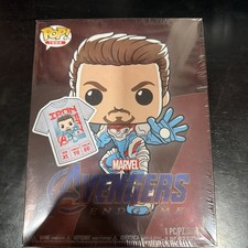 Funko Pop! Tees Marvel Avengers End Game IRON MAN XL Shirt