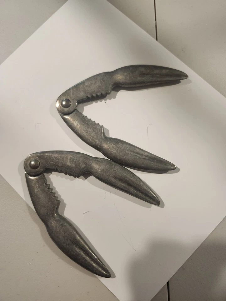 2 Vintage Westmark Cracky Aluminum Lobster Tools Crackers West Germany MCM - Image 2 of 2