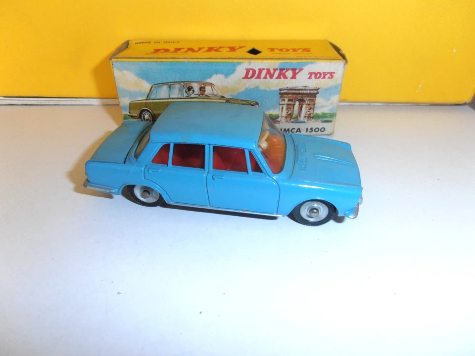 DINKY TOYS ORIGINAL ART.523 " SIMCA 1500" OTTIMA BOX ORIGINALE - Immagine 2 di 4