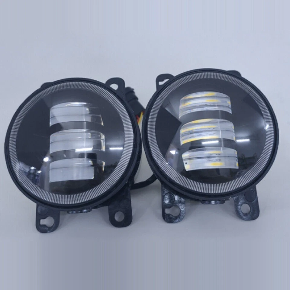 Luz antiniebla LED para coche 2 piezas para Honda Civic CRV City Accord con intermitente Foto 2 de 4