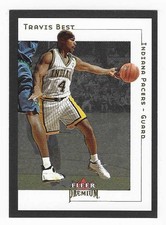 2001-02 Fleer Premium Travis Best Indiana Pacers Basketball Card #120