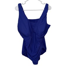 Lands' End One-Piece Women's Swimsuit Blue Size 22W