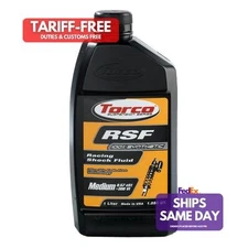 Torco T820007C, Set of 12 Rsf Racing Shock Fluid M Edium-12X1-Liter Performance