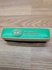Vintage Le-Bo Magnetic Record Cleaner Made In Japan Green