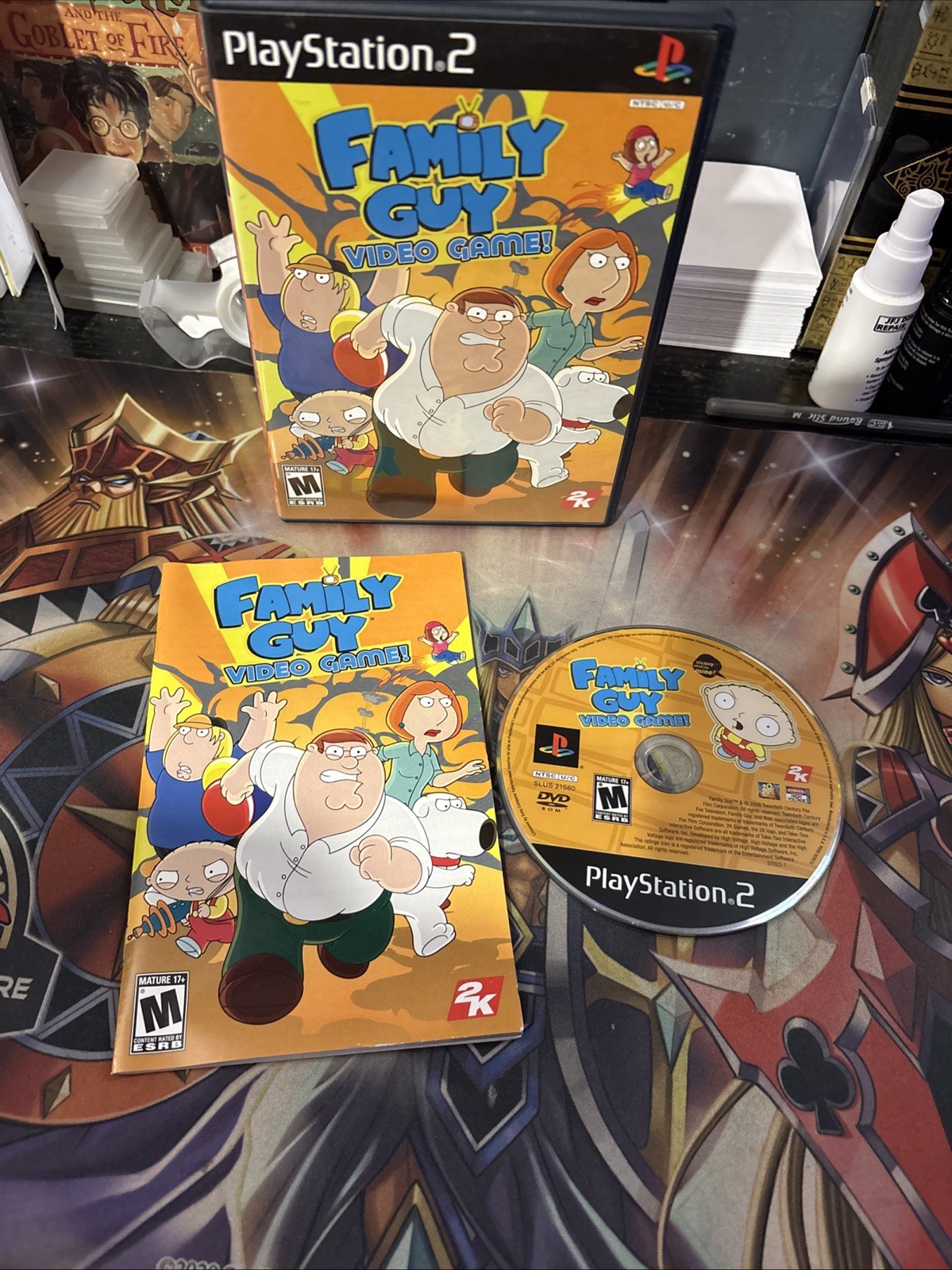 Family Guy (PlayStation 2 PS2, 2006) Complete CIB Manual TESTED