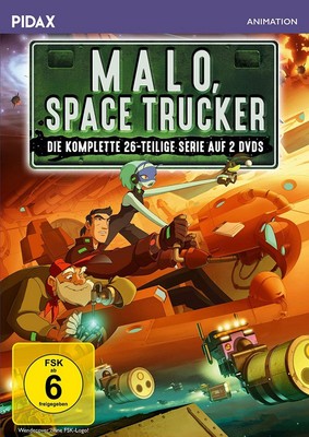 Malo, Space Trucker - Die komplette Serie # DVD-NEU