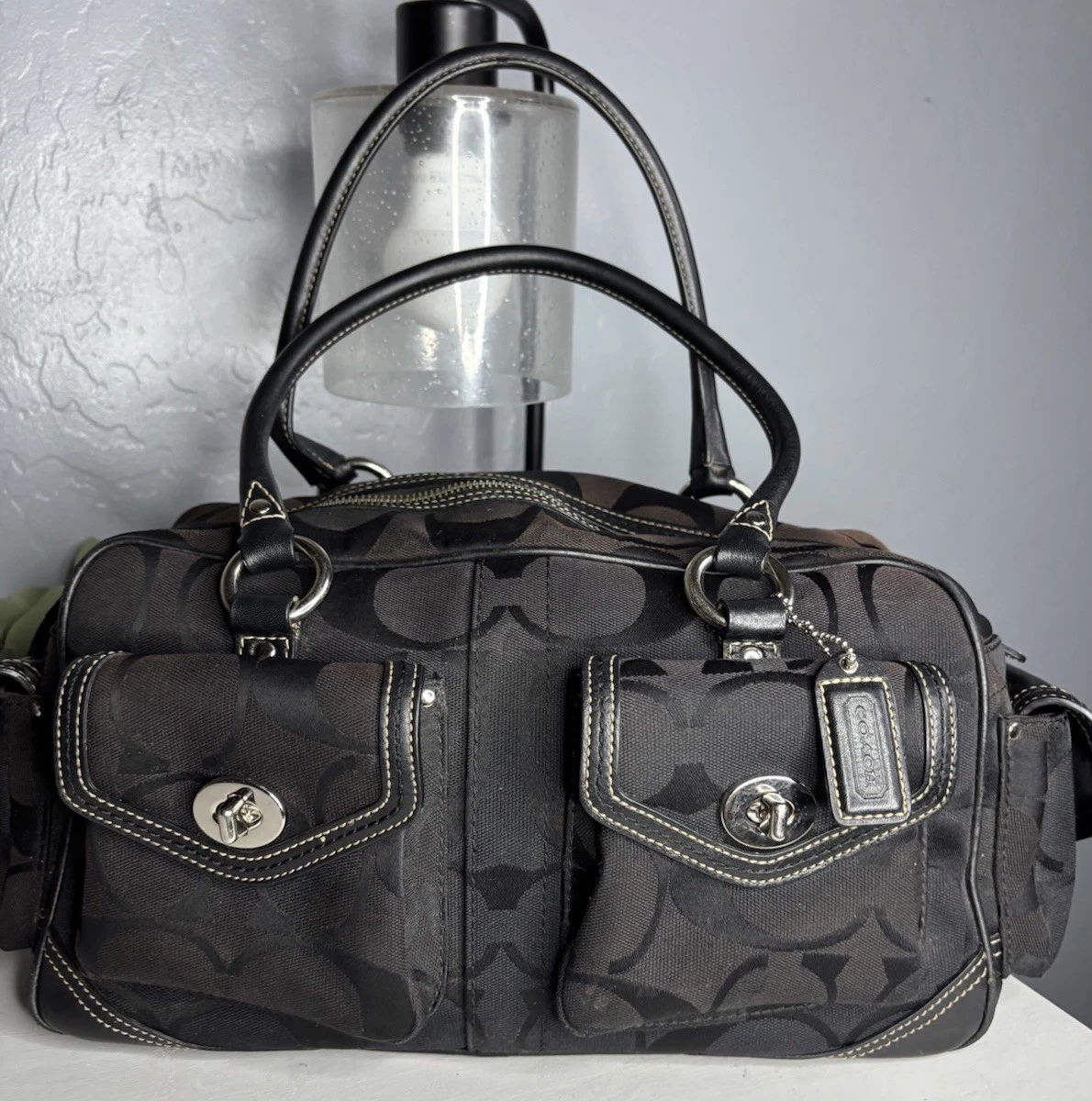 バッグ COACH Leather Mini Boston Bag y2k coach boston bag products for sale | eBay
