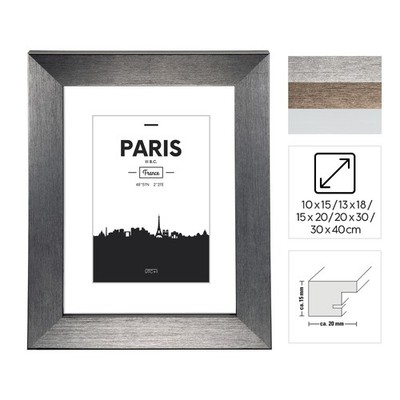 Hama Bilderrahmen Fotorahmen Kunststoff Rahmen Paris 10x15 13x18 15x20 30x40 cm