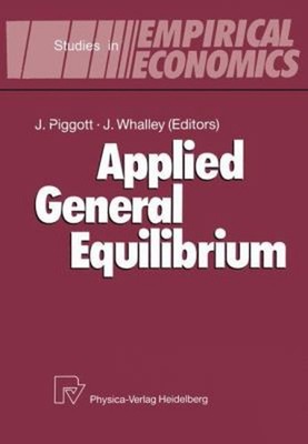 Applied General Equilibrium Hardcover