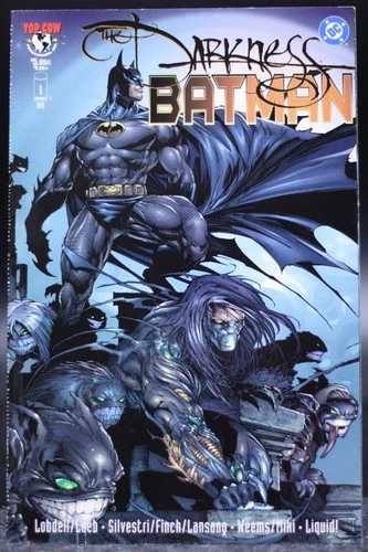Darkness Batman (1999) #1 One-Shot Marc Silvestri & David Finch Cover & Art NM-