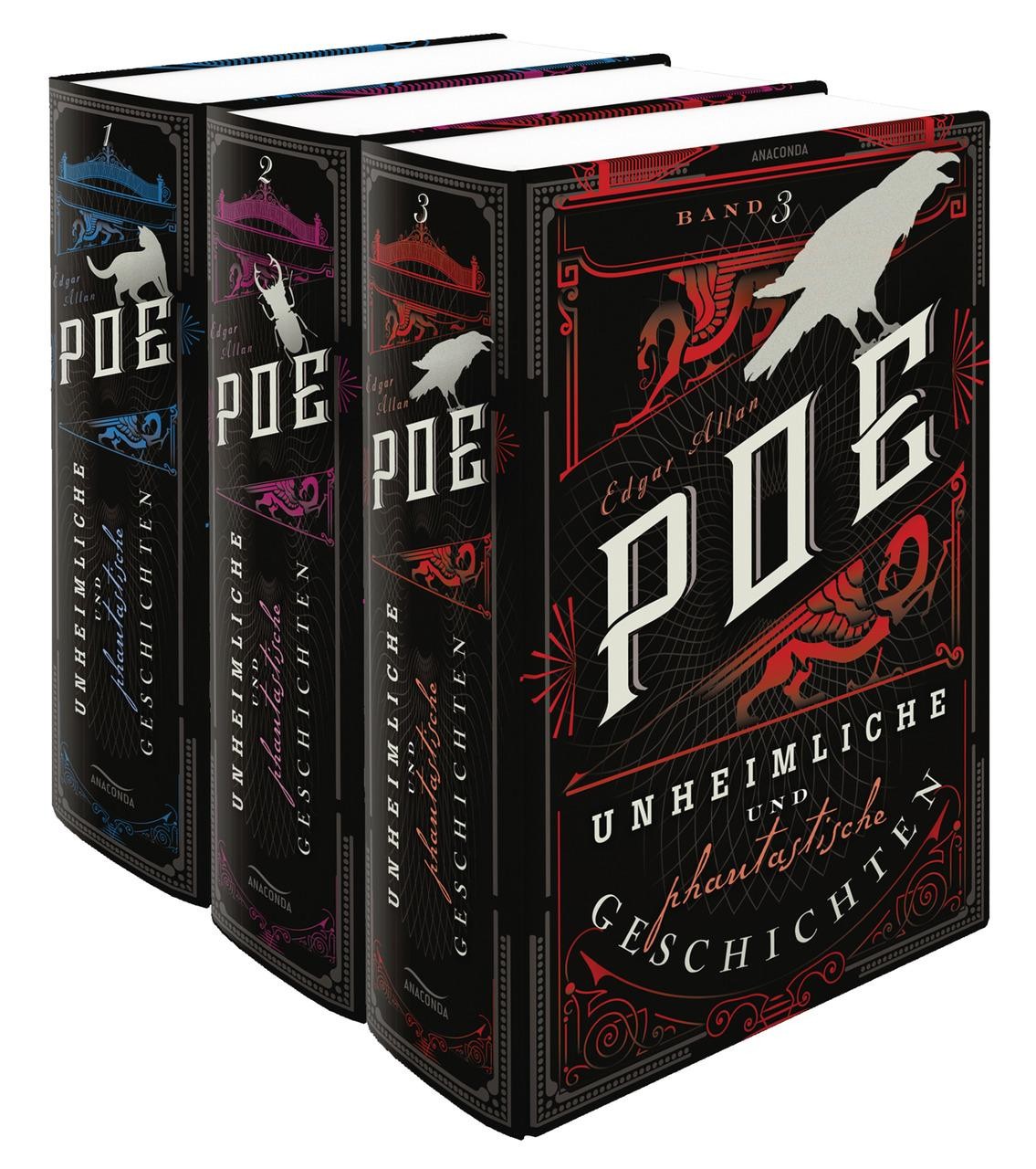 Edgar Allan Poe, Unheimliche und phantastische Geschichten (3 Bände) - Bild 2