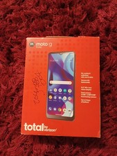 Moto G Pure Phone 32GB Blue Prepaid Smartphone XT2163DL Total by Verizon