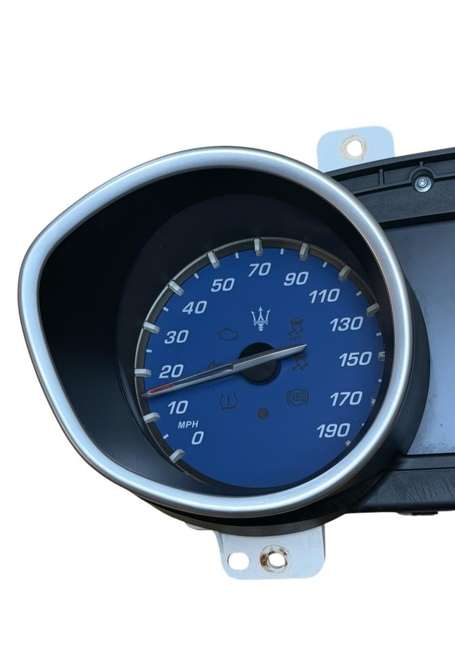 2016 Maserati Ghibli Speedometer Instrument Cluster 61.377 Mil Oem